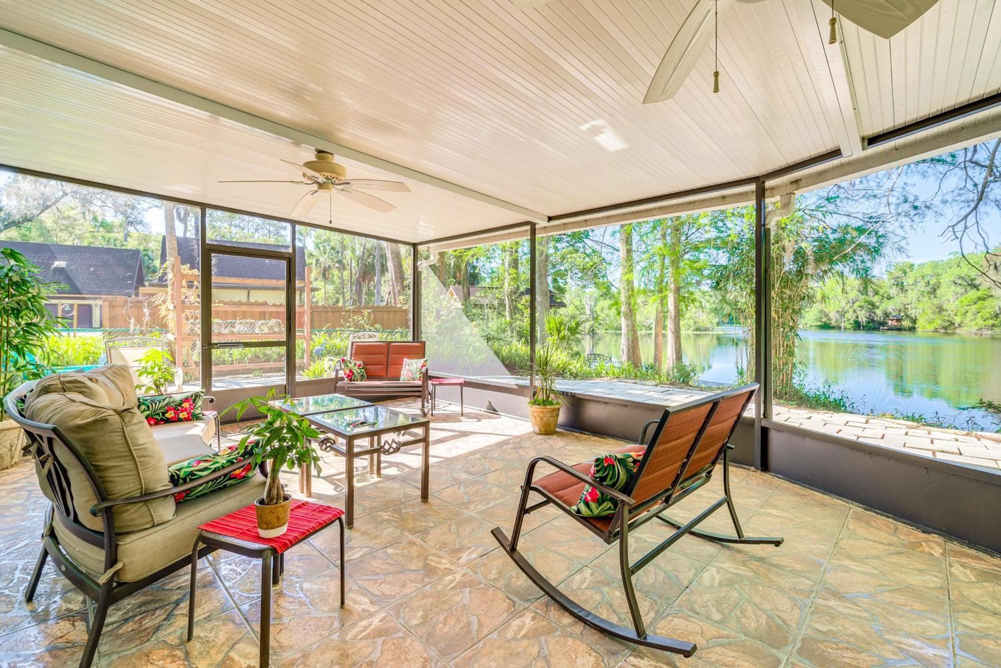 Waterfront Dunnellon Home With Private Dock And Lanai! Εξωτερικό φωτογραφία